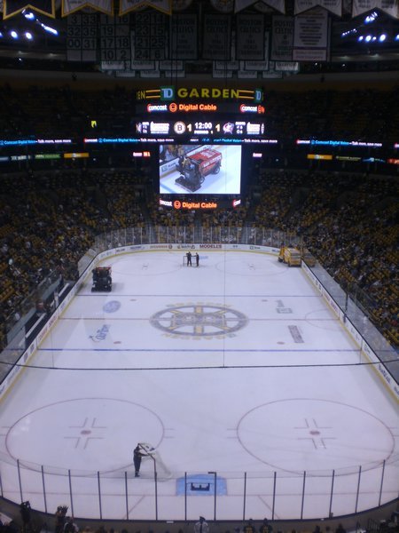 View from the top of TD Garden