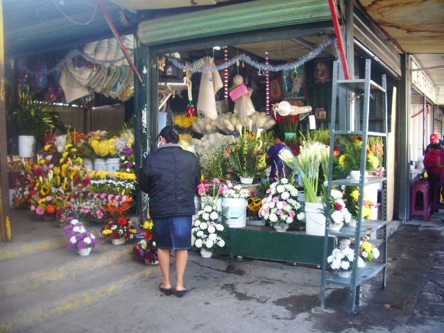 Flower Shop at the Mercado