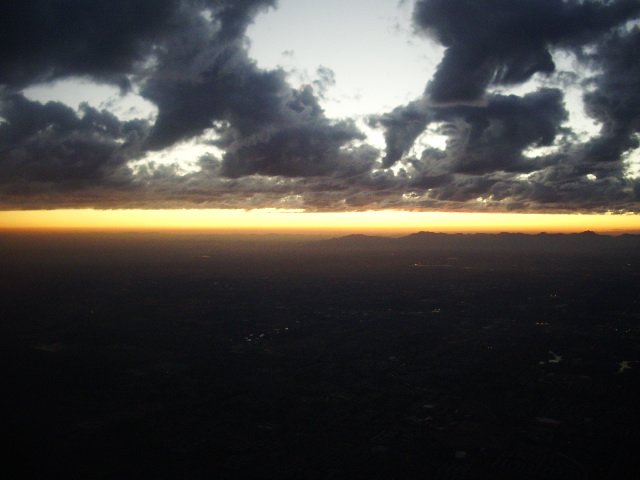 View from Airplane