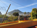 The Volcan we are sitting at the base of
