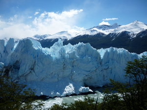 The Icy Bluffs of Perito Moreno Glacier