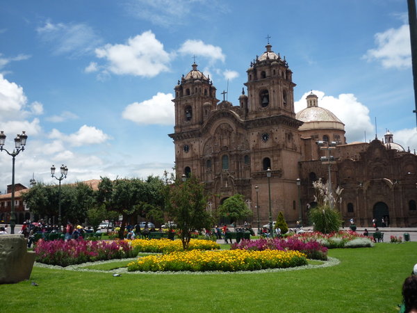 Gardens of Plaza de Armas, Cuzco