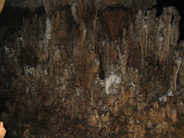 Mini-stalagmites
