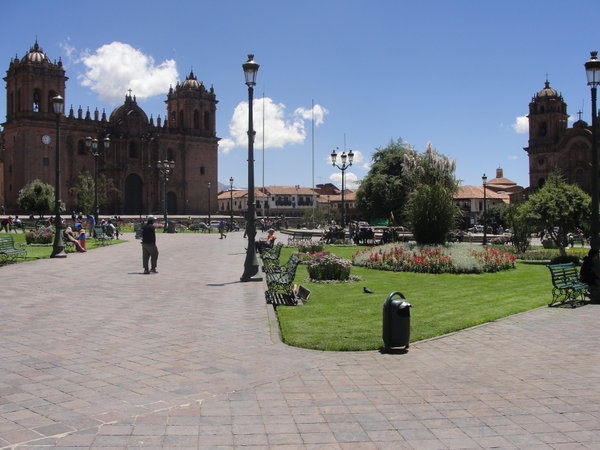 Cusco - la place centrale