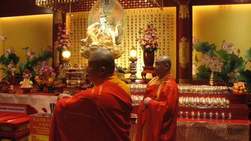 Chinatown, temple bouddhiste