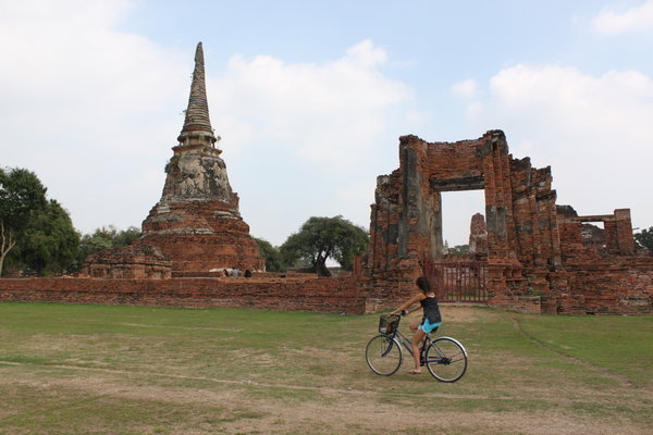 Nice biking tour around the ruins...