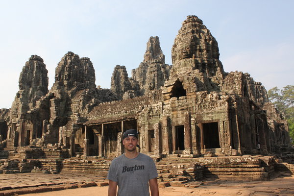 Me with Bayon Ruin in the background