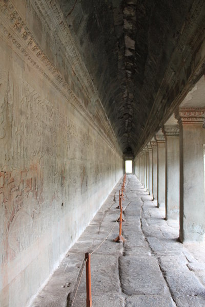 The light at the end of the tunel... Angkor Wat
