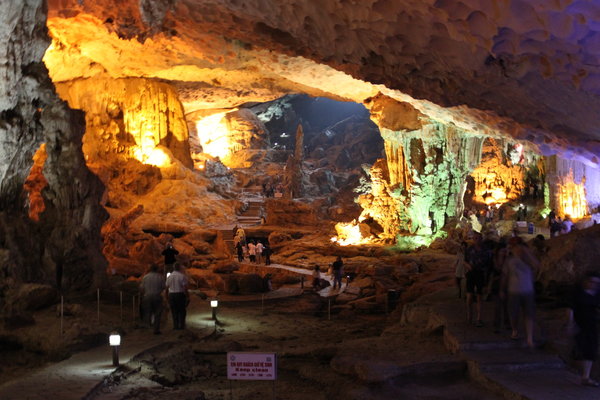 Inside Surprise Cave