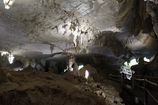 Inside Lang cave