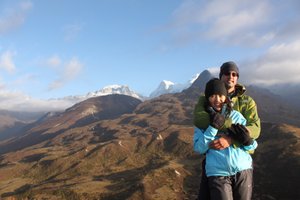 Us on Dzongri Top (4400m)