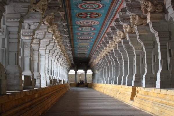 hall inside the temple
