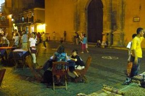 First taste of Cartagena nightlife