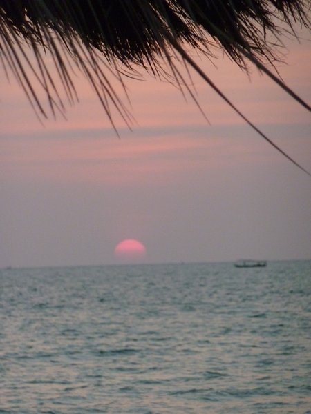 Sunset from Otres Beach