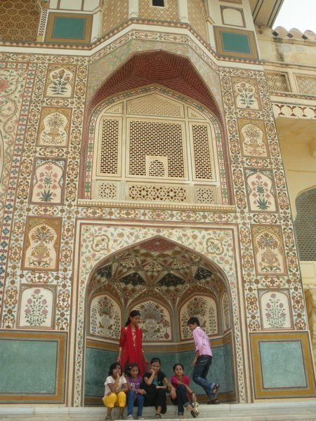 Main gate of Amber Fort
