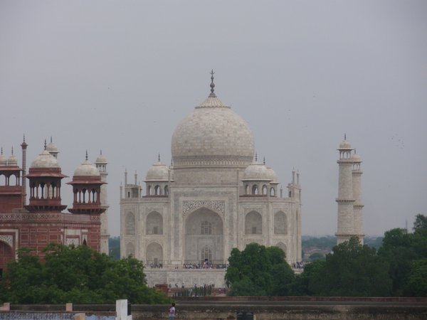 Final view of Taj Mahal