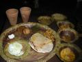Traditional Rajasthani meal at Choki Dhani