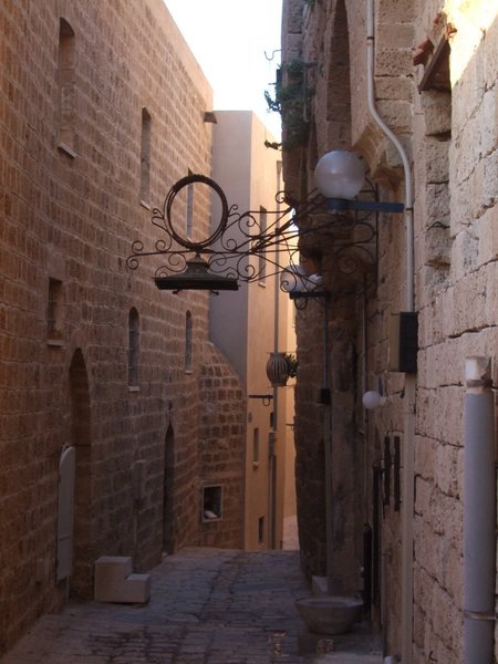 A prety little alley in Jaffa