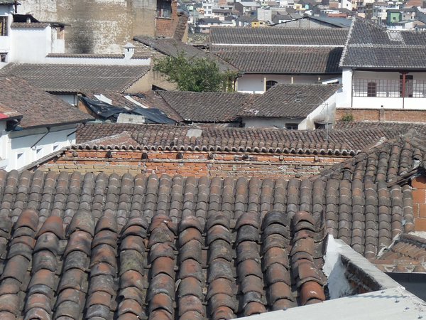 Quito down-town Roof-scape