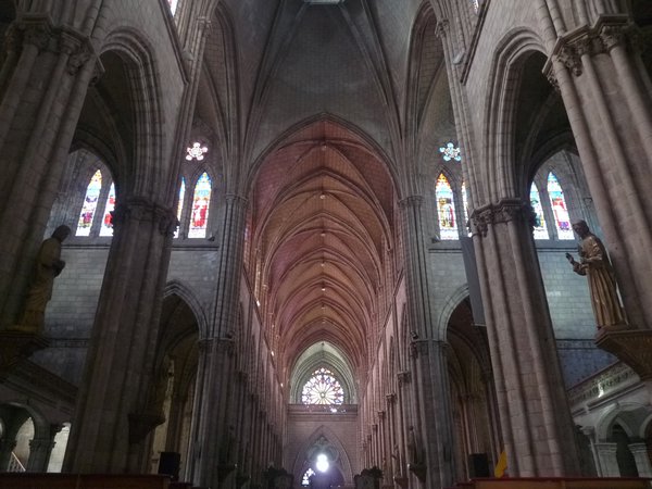 Quito basilica