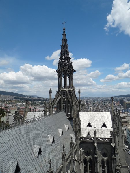 Quito - Basilica tower