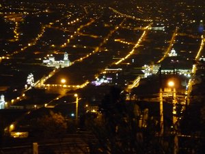 Quito at night