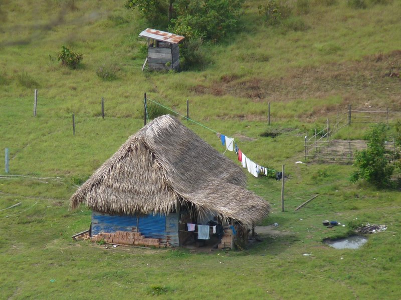 Typical Amerindian house