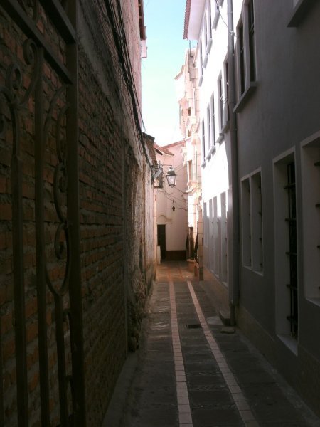 une petite rue de Sucre