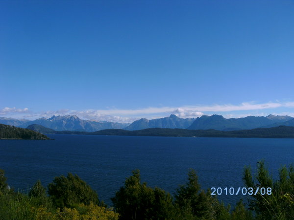El lago Nahuel Huapi