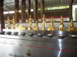 The 8 Buddha statues