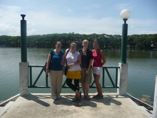 Jen, Hayley, Me and Marion at the zoo