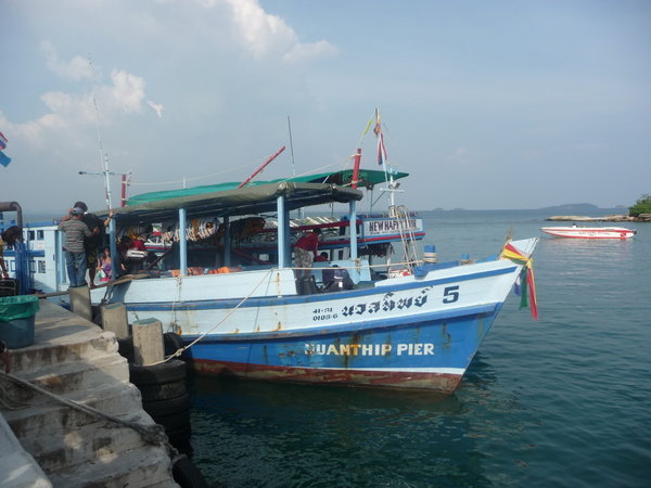 Our boat to Koh Samet