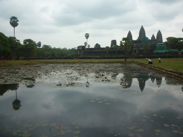 Angkor Wat in the distance