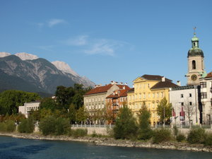 Rivière Inn à Innsbruck