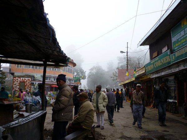 Streets of Darjeeling Town