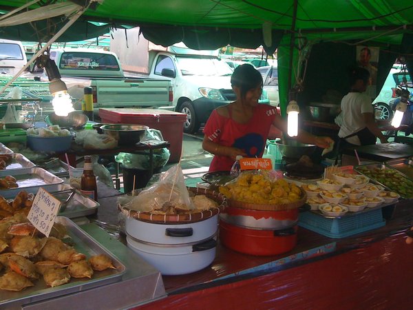 Yummy food stall