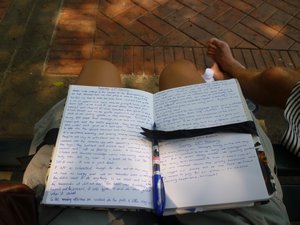 diary in the park