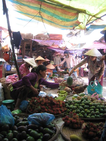 Fruit Sellers in full flow