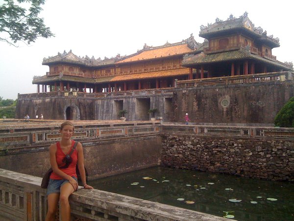 The entrance gate to the ancient capital