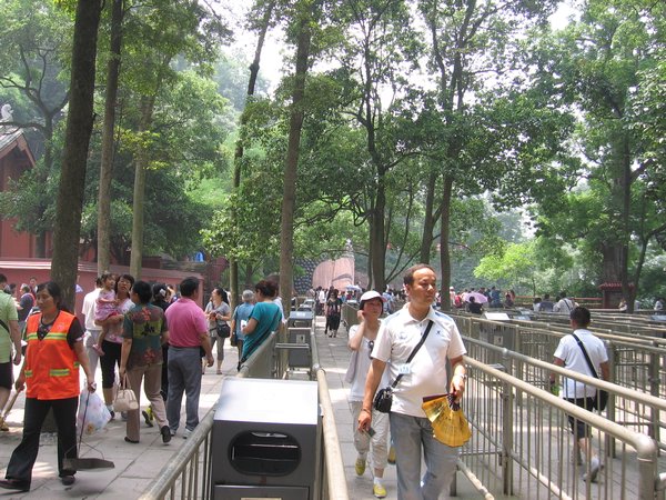 Queuing at The Grand Buddha