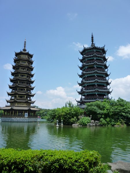 Sun and Moon pagodas 2