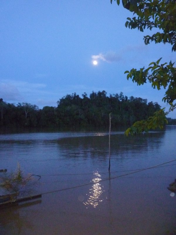 Full moon on the river