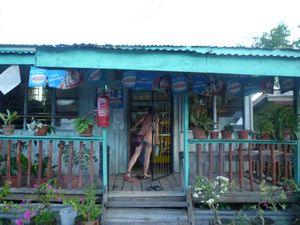 Sukau village Shops