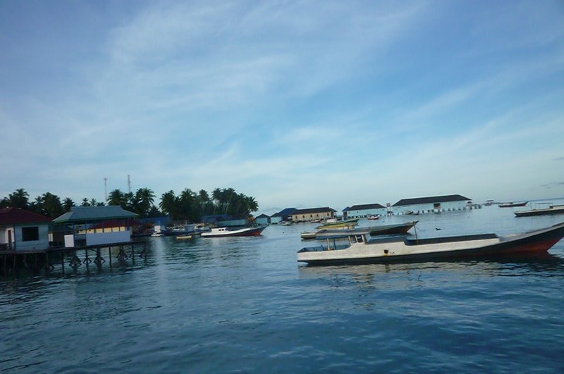 Derawan island boats