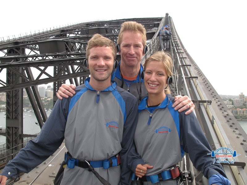 Climbing the Sydney Harbour Bridge