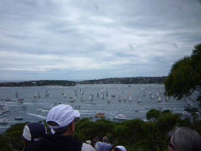 Start of the Sydney to Hobart race