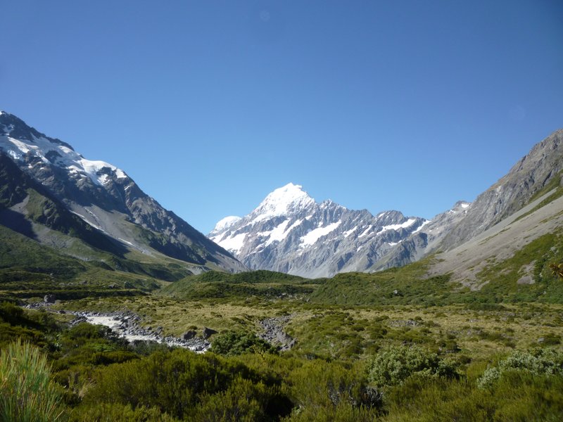 The Hooker Valley track