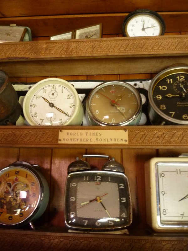 Curious clocks in The Lost Gypsy Gallery