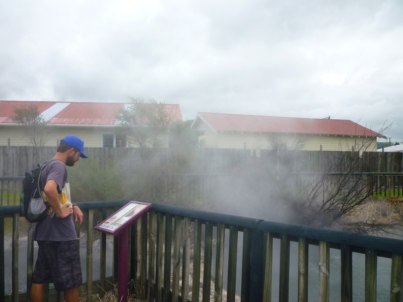 Rotorua steaming