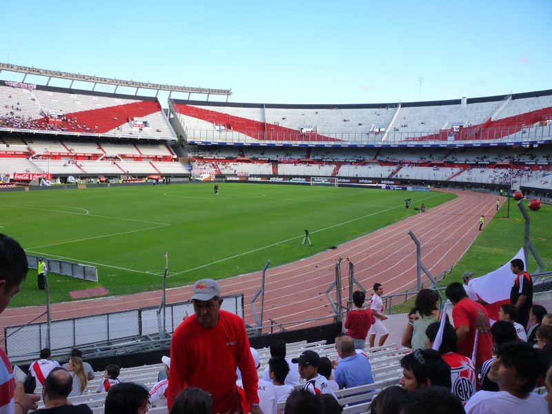 River Plate stadium 2 hrs before kick-off